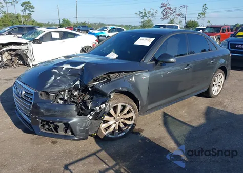 2018 Audi A4 2.0T Tech Ultra Premium/2.0T Ultra Premium из США, поврежденный, VIN WAUKMAF47JA040632